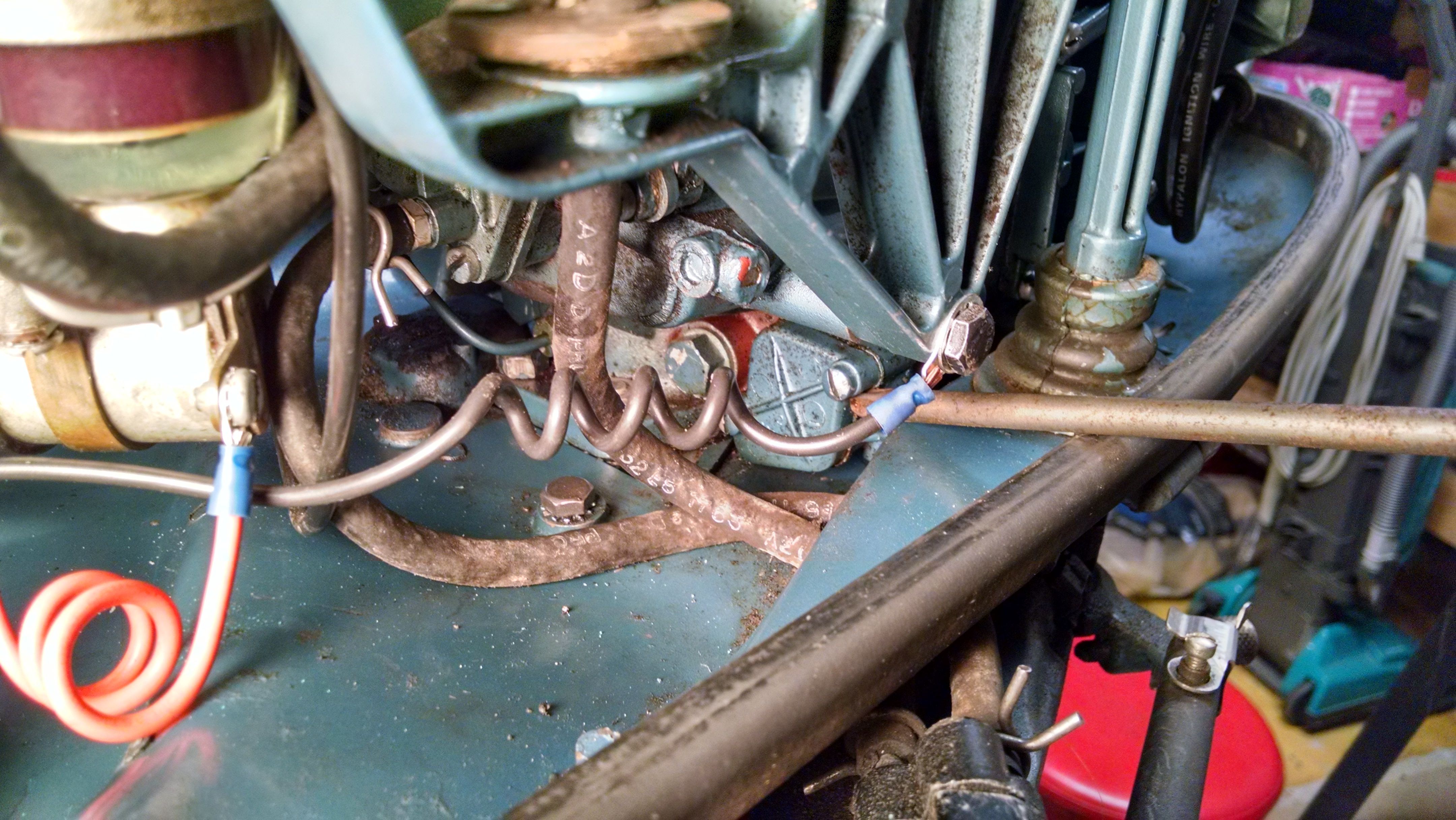 Unburned fuel/oil recycling mod Antique Outboard Motor Club,Inc